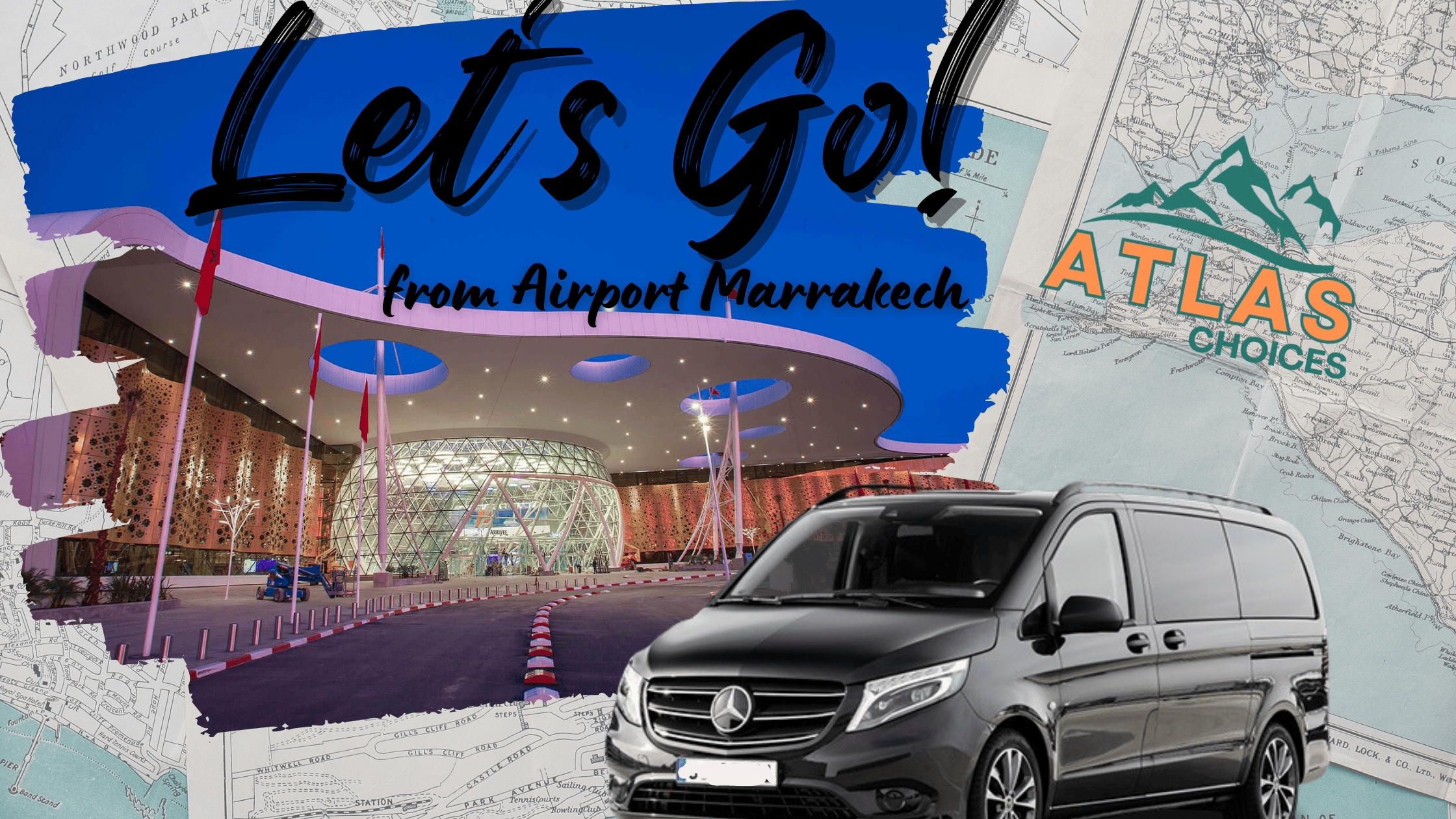 Private tourist transport service at Marrakech Airport for comfortable and reliable travel